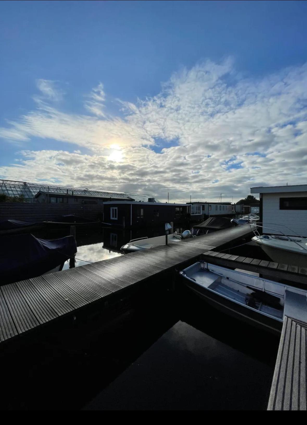 Amsterdam Boathouse Apartment Aalsmeer Bagian luar foto